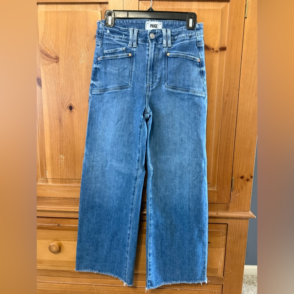PAIGE Women's High Rise Jeans in Blue